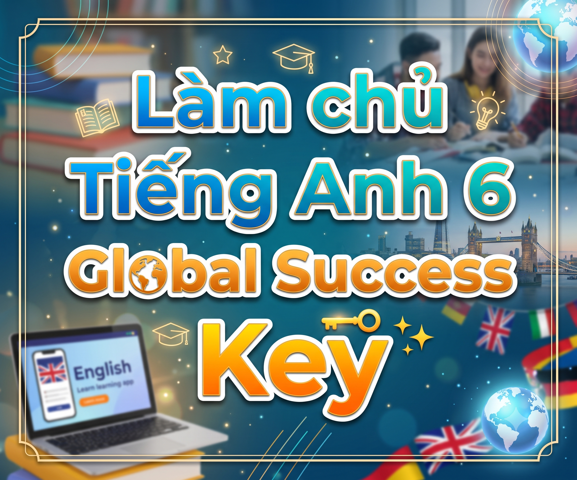 Làm chủ Tiếng Anh 6 Global Success - Key
